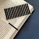 Тонкие черные стикеры для книг, 200 штук, однотонные стикеры закладки, стикеры для книг и блокнотов, липкие закладки. з-119 - изображение 1