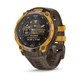 Смарт-часы Garmin Instinct Crossover AMOLED, BronzeSunburst/Cocoa, GPS смарт-годинник (010-03398-01) - изображение 1