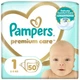 Подгузники Pampers Premium Care Размер 1 (2-5 кг) 50 шт (8006540858035) - изображение 1