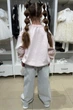 Свитшот Bolina Baby 134 см Розовый (2125000897035) - изображение 4