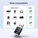 Bluetooth-адаптер Ugreen USB Bluetooth 5.4 CM748 Black (45134) - зображення 4