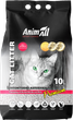 Наполнитель для кошачьего туалета AnimAll Бентонитовый комкующий 8.6 кг (10 л) Белый (4820224500607) - изображение 1