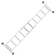 Драбина-поміст, 2×6 сходинок, алюміній, 150 кг INTERTOOL (LT-0027) - изображение 8