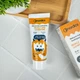 Детская зубная паста Nordics Kids Orange, 50 мл — с кальцием и витамином B12, без фтора, цитрусовый вкус, от 0 до 4+ лет - изображение 4