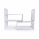 Полка-органайзер трансформер AMIRI HOME біла 62,8x19,5x38,5 см VG2003 - изображение 6