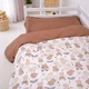 Простынь MirSon Полуторная 150х220 см 17-0918 Tiny Teddy Ranforce Elite (2200012569351) - изображение 4