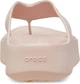 Жіночі шльопанці вьетнаки Crocs Getaway Platform Flip Quartz (34/35, рожевий) - изображение 2