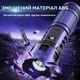 Ручний акумуляторний ліхтарик MACROCOSM XHP90: надпотужний світлодіод, цифровий дисплей заряду, USB-зарядка та Zoom - зображення 9