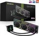 Система жидкостного охлаждения GameMax HAILSTORM 360 BK - изображение 12