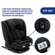 Автокресло Chicco Mokita i-Size, гр. 1/2/3, чорне (8058664167401) (87033.95) - изображение 8