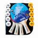 Комплект для настільного тенісу Gewo Fun Time 4 Bats 10 Balls (96980000) (931302) - зображення 1