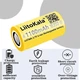 Акумулятор 18350, LiitoKala, 1100mAh - зображення 2