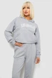 Спортивный костюм женский с принтом, цвет серый, M-L, 244R1063AG - изображение 2