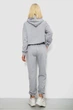Спортивный костюм женский с принтом, цвет серый, M-L, 244R1063AG - изображение 4