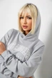 Спортивный костюм женский с принтом, цвет серый, M-L, 244R1063AG - изображение 5