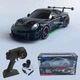 Машинка для дрифта на радиоуправлении Porsche 911 GT3 RS 4WD Свет, Пар, Неоновая подсветка Порше 24 см (Черный) - изображение 1