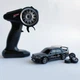 Дрифт машинка на радиоуправлении Mercedes W201 Mini Drift 1:43, 4WD, до 15 км/ч, LED подсветка, USB зарядка, для дрифта (Черный) - изображение 2