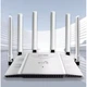 WIFI Роутер Маршрутизатор високошвидкісний інтернет 1900 Мбіт/с WI-FI 6 WAN LAN 2.4GHz 5GHz технологія Mesh брандмауер VPN 1.9 гігабітний AX1800 2.4ГГц 5ГГц Router WiFi6 White - зображення 5