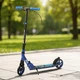 Самокат Best Scooter RIO двухколесный колеса PU 145 мм, амортизатор, ручной тормоз Blue 5–12 лет (R-31420) - изображение 4