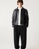 Чоловіча куртка зі штучної шкіри Pull&Bear 3716/563 S - зображення 2