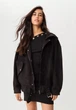 Байкерська куртка зі штучної замші Stradivarius 8489/703 S - изображение 1