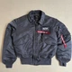 Бомбер Alpha Industries CWU-45 куртка альфа индустрис Blue M - изображение 8
