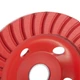 Фреза торцева шліфувальна алмазна Turbo INTERTOOL CT-6225 - зображення 4
