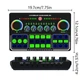 Внешняя звуковая карта X50, аудиоинтерфейс, микшер, Bluetooth адаптер Live Sound Card USB-гарнитура для микрофона - изображение 3