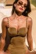 Купальник Cupshe XL золотистый 125031 - изображение 6