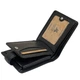 Кожаный кошелек на кнопке Visconti HT10 Black RFID Подарочный пакет в комплекте - изображение 9
