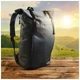 Рюкзак туристичний Schwarzwolf Pektusan Rolltop чорний (F3524201AJ3) - зображення 7