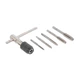 Набір мітчиків з Т-подібним тримачем 6 од. (M4, M5, M6, M8, M10) INTERTOOL SD-8018 - зображення 1