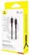 Кабель Baseus Dura Series Fast Charging Type-C to Type-C 100W 2m black-red (P10377803U01-03) - изображение 9