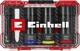 Набір ударних торцевих головок Einhell 80мм 1/2" крейда, вимірювач протектора кейс 3шт - изображение 5