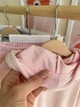 Дитячий велюровий спортивний костюм для дівчинки однотон 158 см розовий (vkl-l4n-472) - зображення 7
