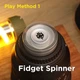 Фіджет іграшка череп 3в1 спінер магнітний Fidget Toy антістрес срібний - зображення 3