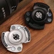 Фіджет іграшка череп 3в1 спінер магнітний Fidget Toy антістрес срібний - зображення 7
