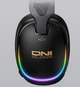 Игровые блютуз наушники Onikuma GT-805 Max с микрофоном, RGB подсветка, Bluetooth 5.4 + 2.4GHz, AUX, до 60 часов роботы, для ПК, PS4, PS5, телефона - изображение 8