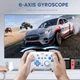 Бездротовий геймпад Onikuma M10 Pro для ПК, PS4, PS5, акумуляторний джойстик з вібрацією, RGB підсвіткою та Bluetooth підключенням Білий - зображення 7
