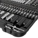 Набор инструментов 1/2" & 1/4" 111ед., Cr-V INTERTOOL ET-8111 - изображение 4