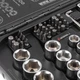 Набор инструментов 1/2" , 1/4", 73ед., Cr-V INTERTOOL ET-8073 - изображение 5