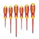 Набор изолированных отверток 6 ед VDE INTERTOOL VT-3606 - изображение 2