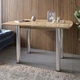 Обеденный стол раскладной LION Нота Дуб Аппалачи 60x90/90x120 (LION-041280) - изображение 1