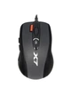 Игровая мышь проводная A4Tech X-710BK черная USB - изображение 1