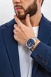 Casio MTP-VD02D-2E мужские кварцевые часы стальной браслет Синий циферблат - изображение 5
