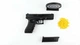 Пистолет Глок Glock 17 металлический с мишенью и 1000 шариков, набор для стрельбы - изображение 6