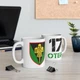 Чашка з шевроном "17-та окрема танкова бригада " Білий - зображення 5