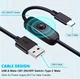 Зарядний USB кабель-перетворювач DC 5V до DC 5V/9V/12V - зображення 1