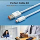 USB до USB-C Кабель для Заряджання, Підтримка Швидкої Зарядки та Обміну Даним - зображення 7