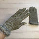 Рукавички жіночі з леопардовим принтом та рюшами Honey Fashion Accessories S/M/L сірий (7-42) - зображення 5
